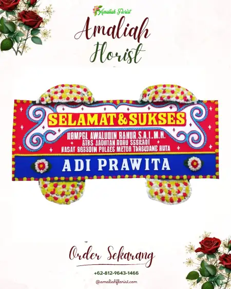 Papan Bunga Ucapan Selamat Kaliwedi Lor